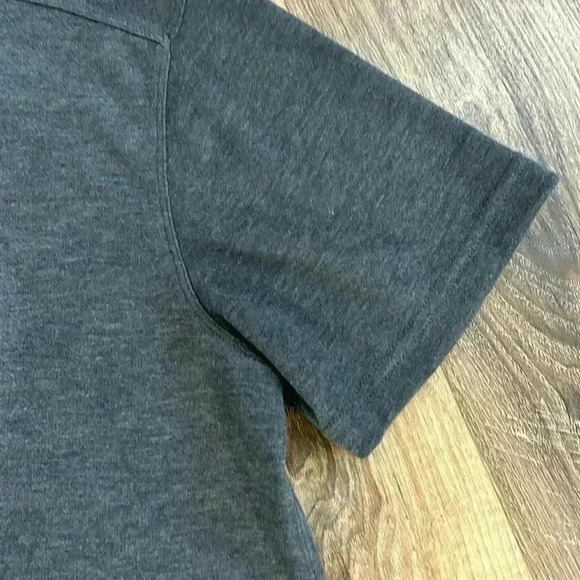 The North Face FlashDry Polo Shirt Men’s M Gray Performance Wicking Outdoor - Picture 5 of 14